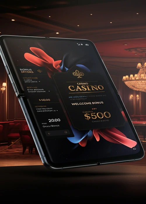 Interface de Vincispin Casino affichant une sélection de machines à sous populaires et des options de bonus attractives.